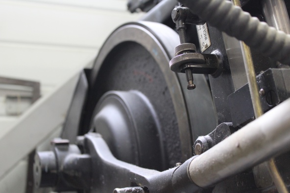 roue courroie machine imprimerie
